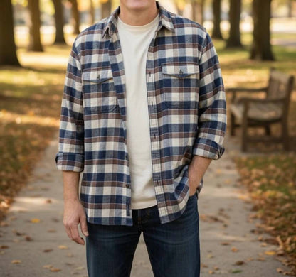 Hemplify Flannel Button Shirt