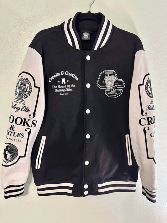 Crooks & Castles - Men's Ruling Elite Varsity Jacket - Rack Hunt -