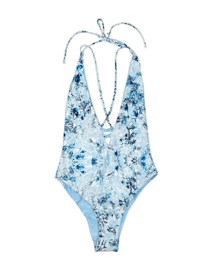 B Swim - Women's Reversible Lush One Piece - Rack Hunt
