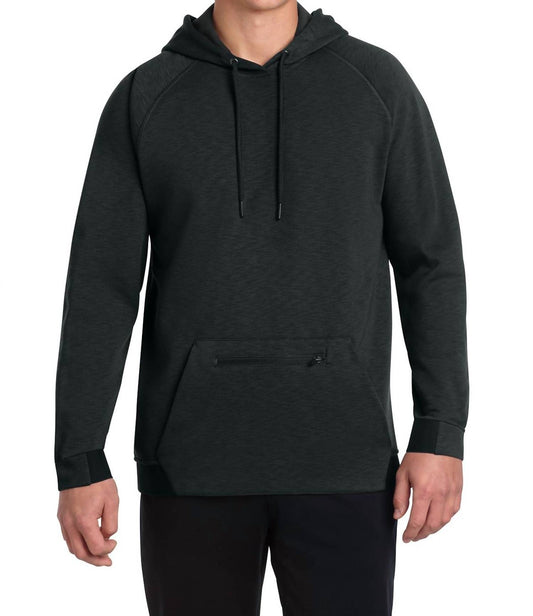 Sport-Tek Men's Posicharge Strive Pullover Hoodie in Black