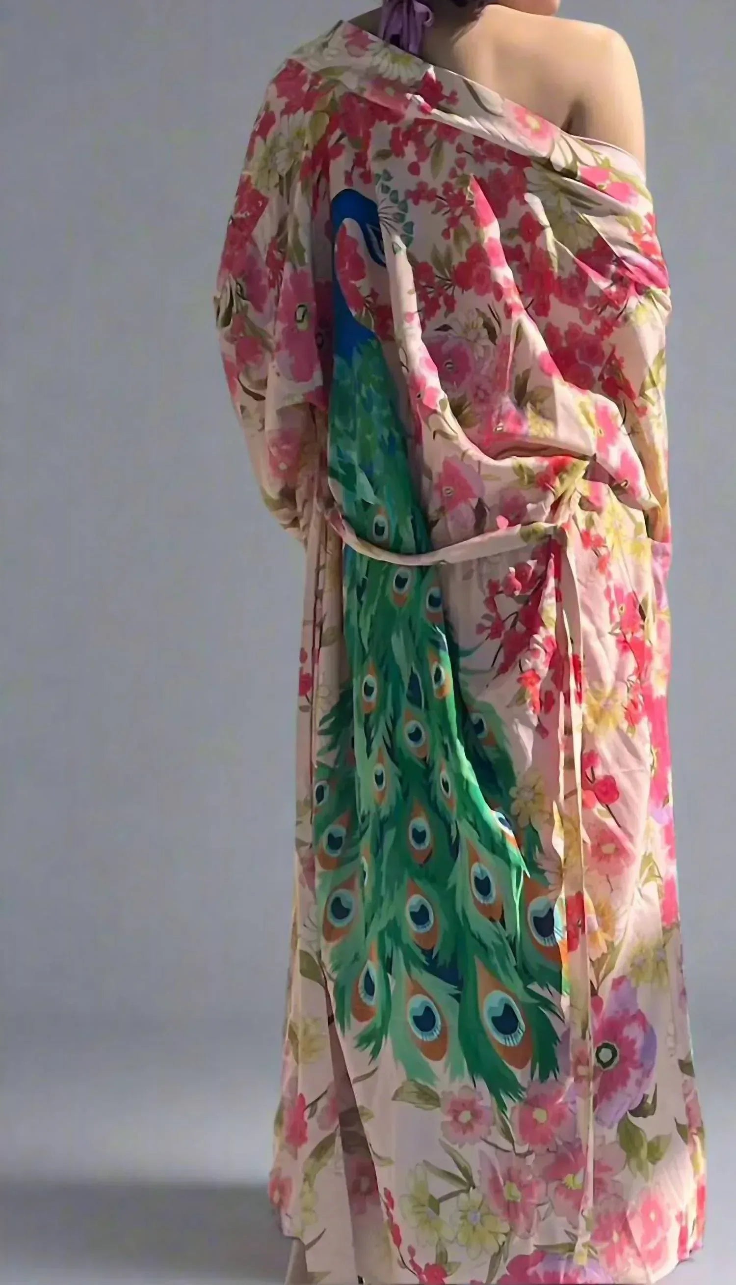 For Love Belle - Peacock Garden Kimono - Rack Hunt