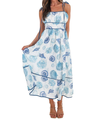 On the Seashore Midi Dress
