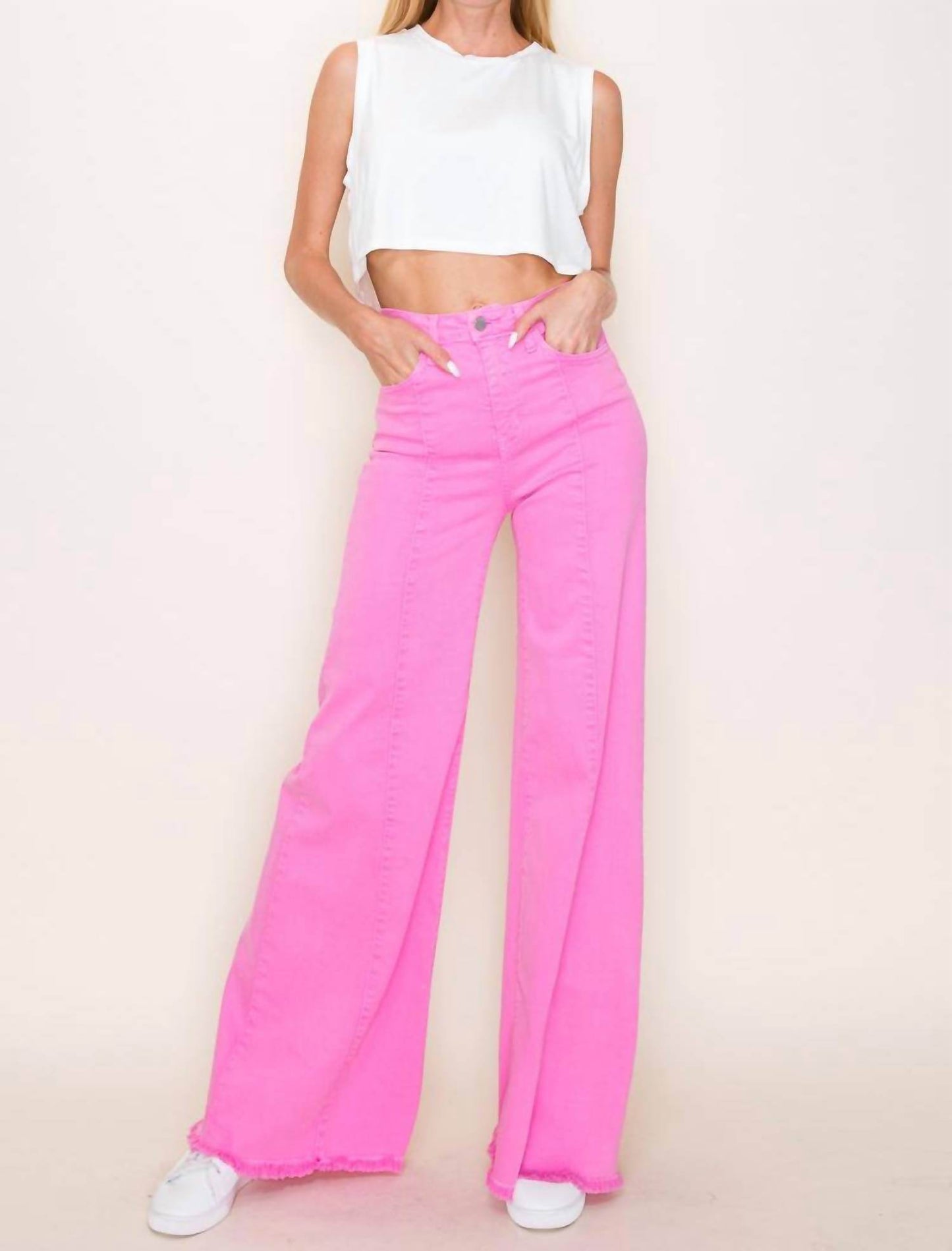 O2 Denim - Jen Wide Leg Straight Jeans - Rack Hunt