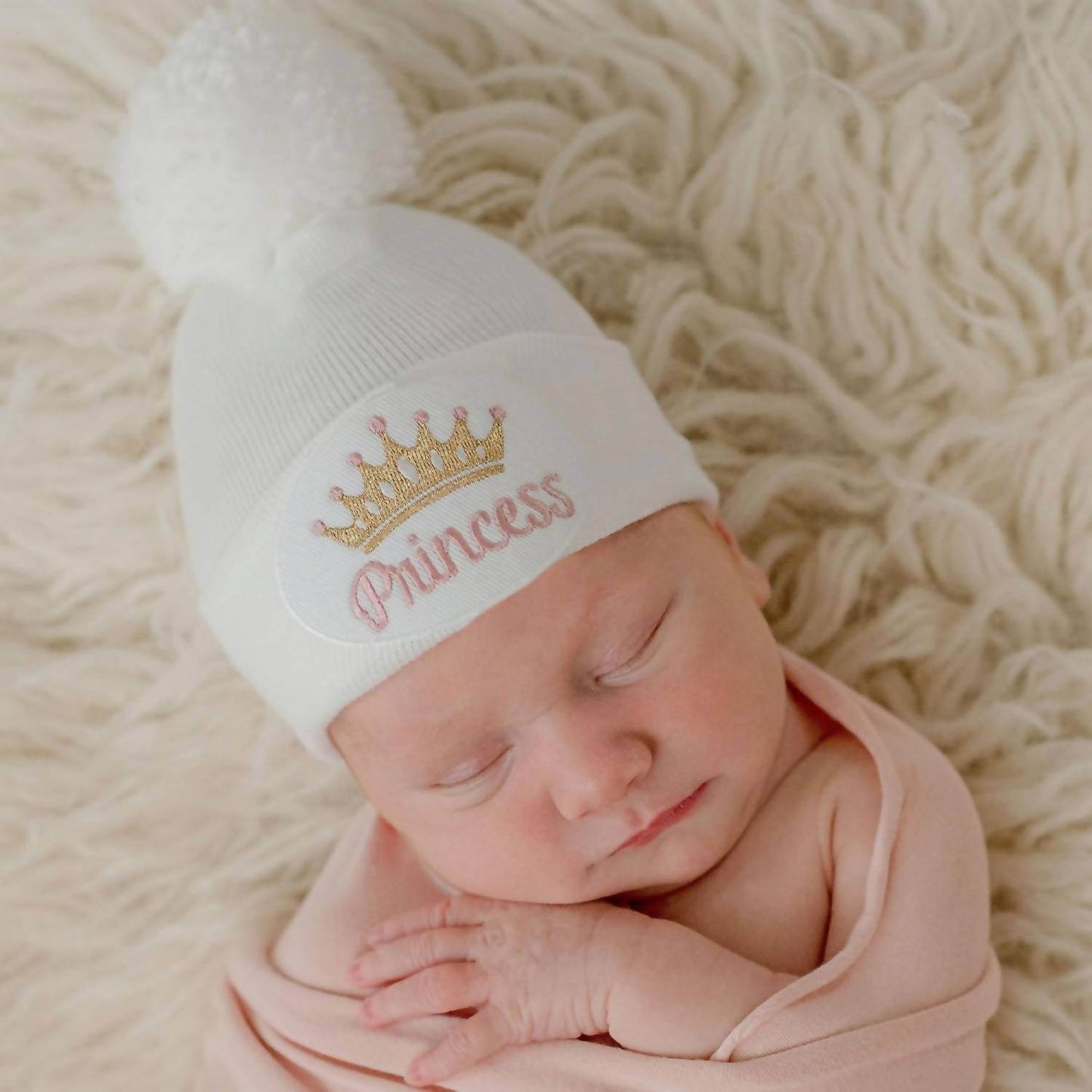 ilybean - Princess Nursery Hat With Pom Pom - Rack Hunt -