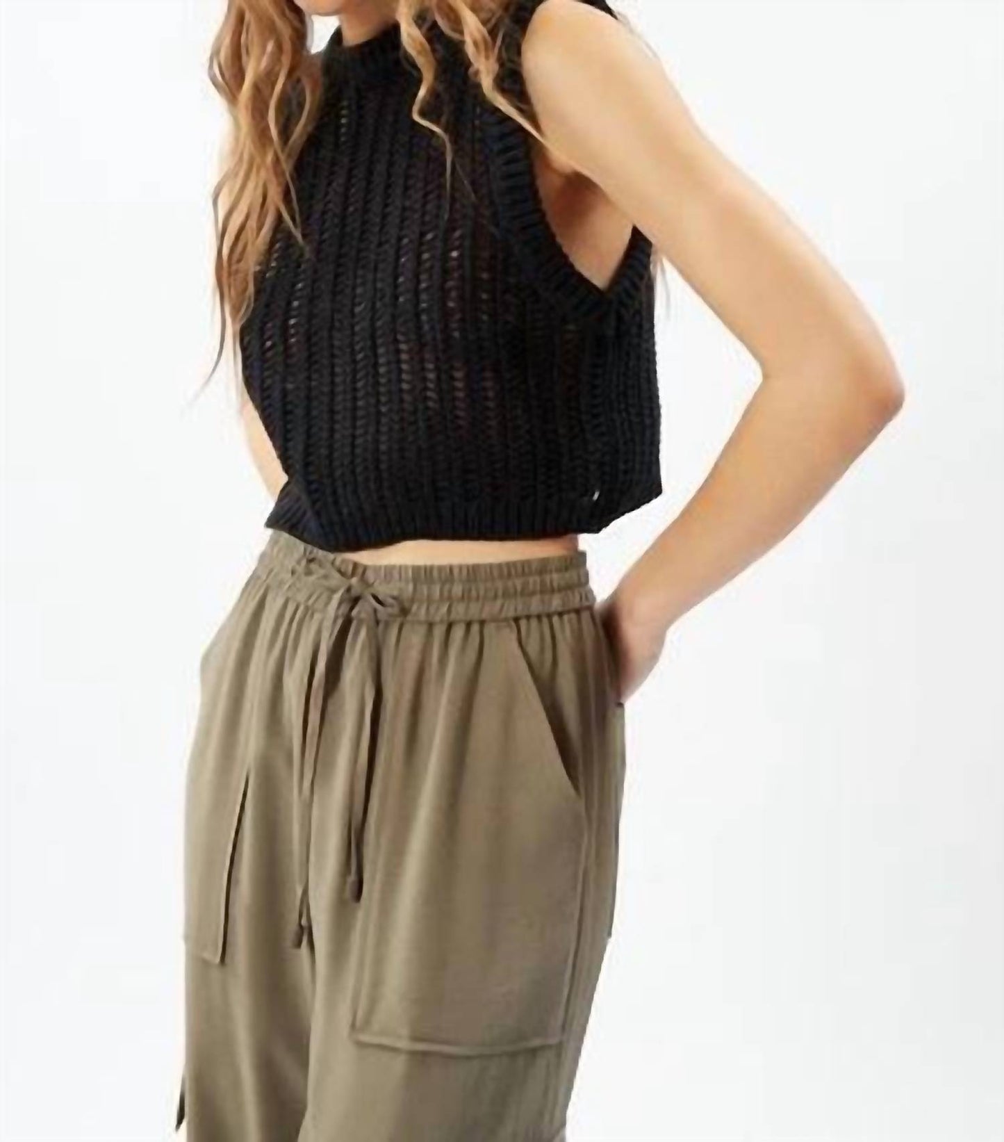 Boetti Sleeveless Knitted Top