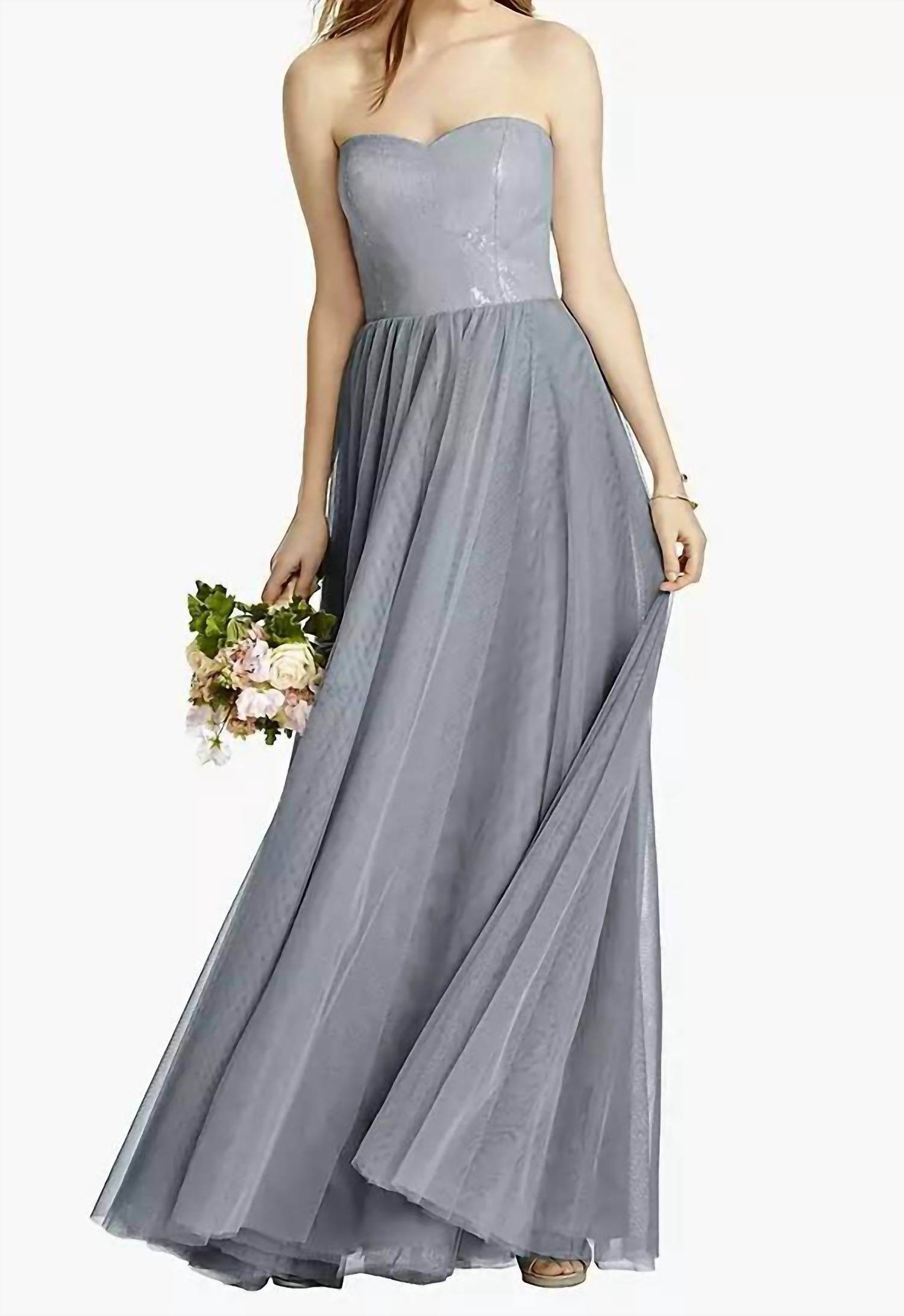 Dessy - Soft Tulle Gown - Rack Hunt -