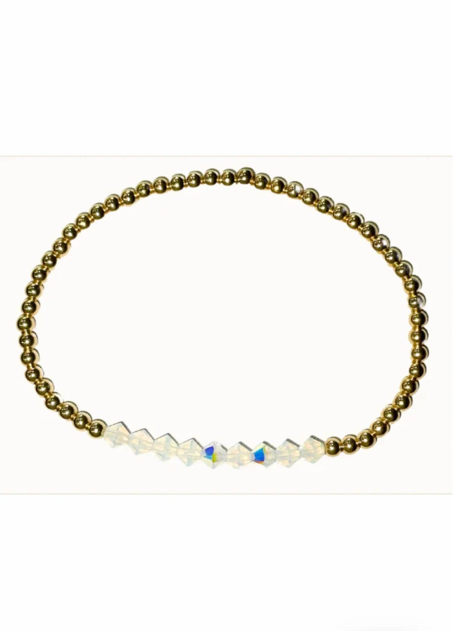 Women's Crystal Bar Bracelets
