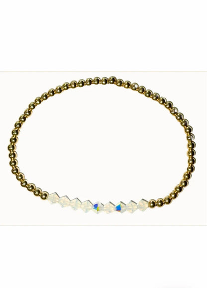 Women's Crystal Bar Bracelets