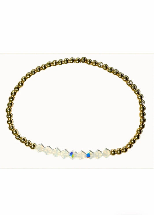 Women's Crystal Bar Bracelets