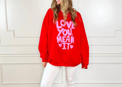 Love You Long Sleeve Sweatshirt