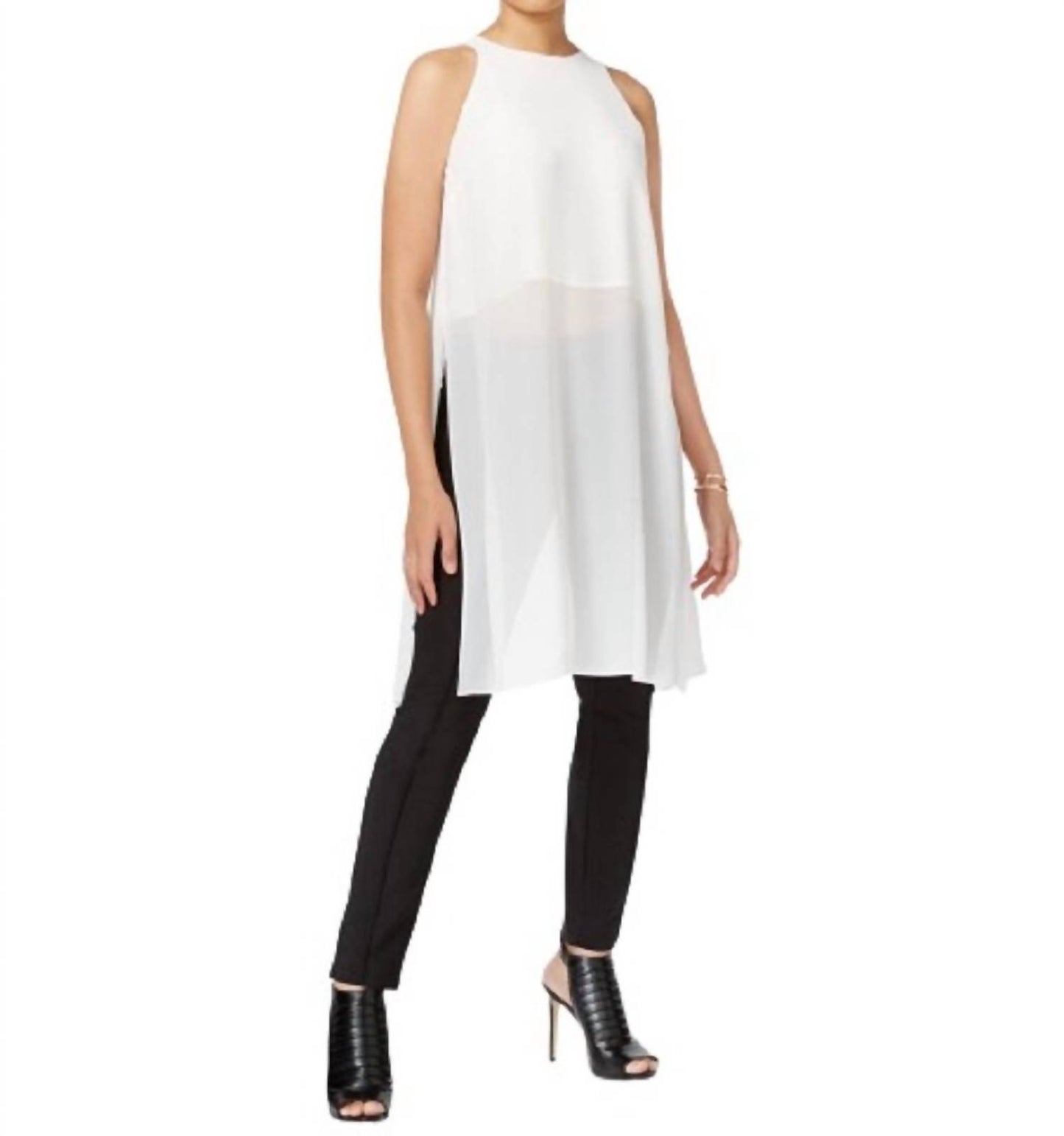 Women's Sleeveless Layered Top