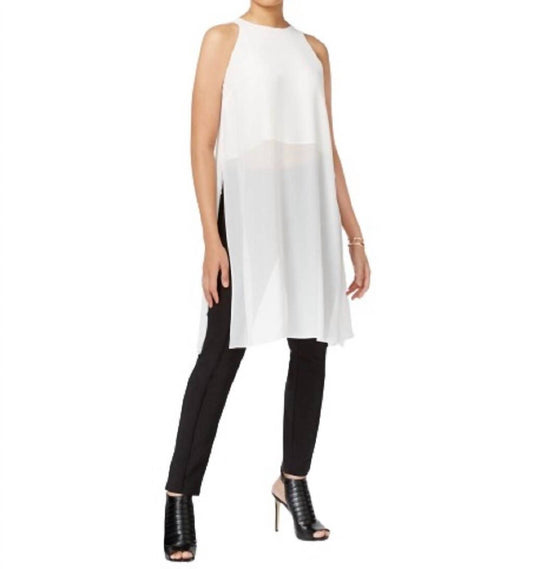 Women's Sleeveless Layered Top