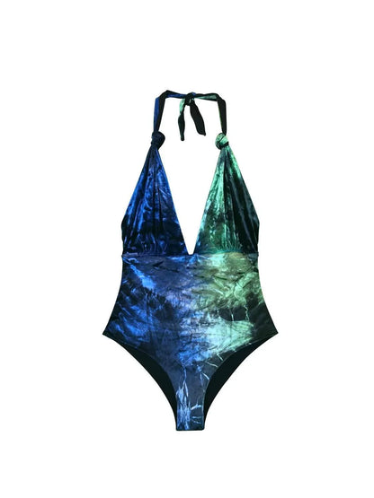 Charmosa - Women's Camille Reversible Velvet One Piece Swimsuit - Rack Hunt