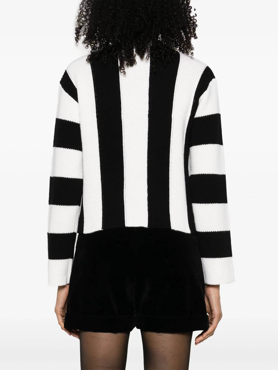 Valentino - Striped Virgin Wool Jumper - Rack Hunt