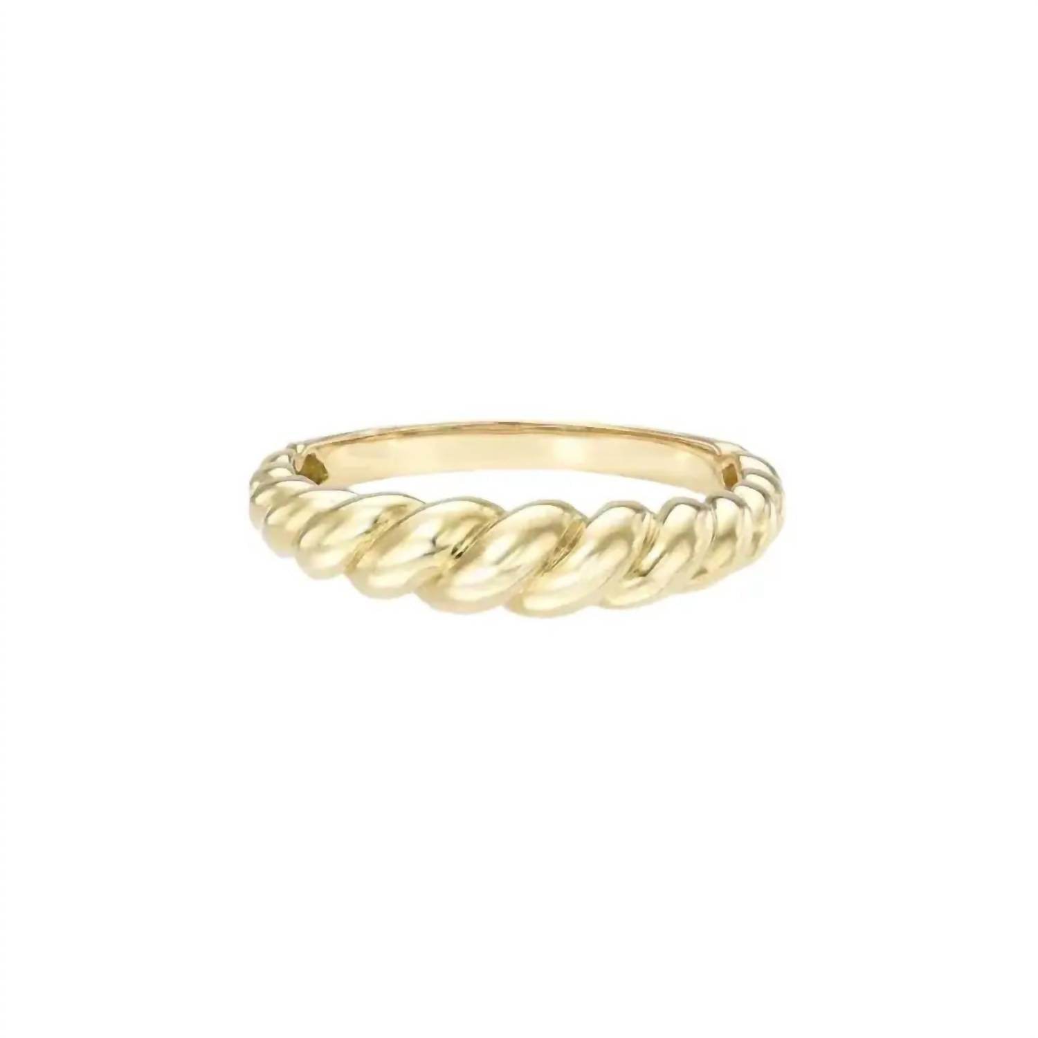 Zoe Lev - 14k Gradient Twist Ring - Rack Hunt -