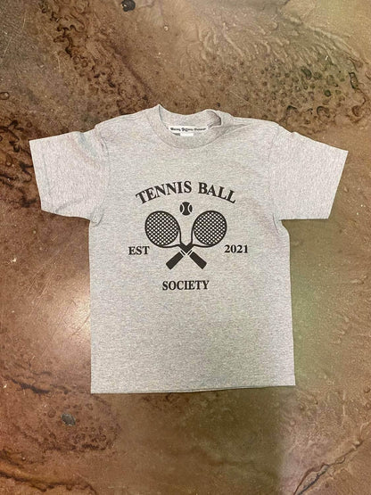 Bacon Lettuce Tomato - Girls' Tennis Ball Society Graphic Tee - Rack Hunt