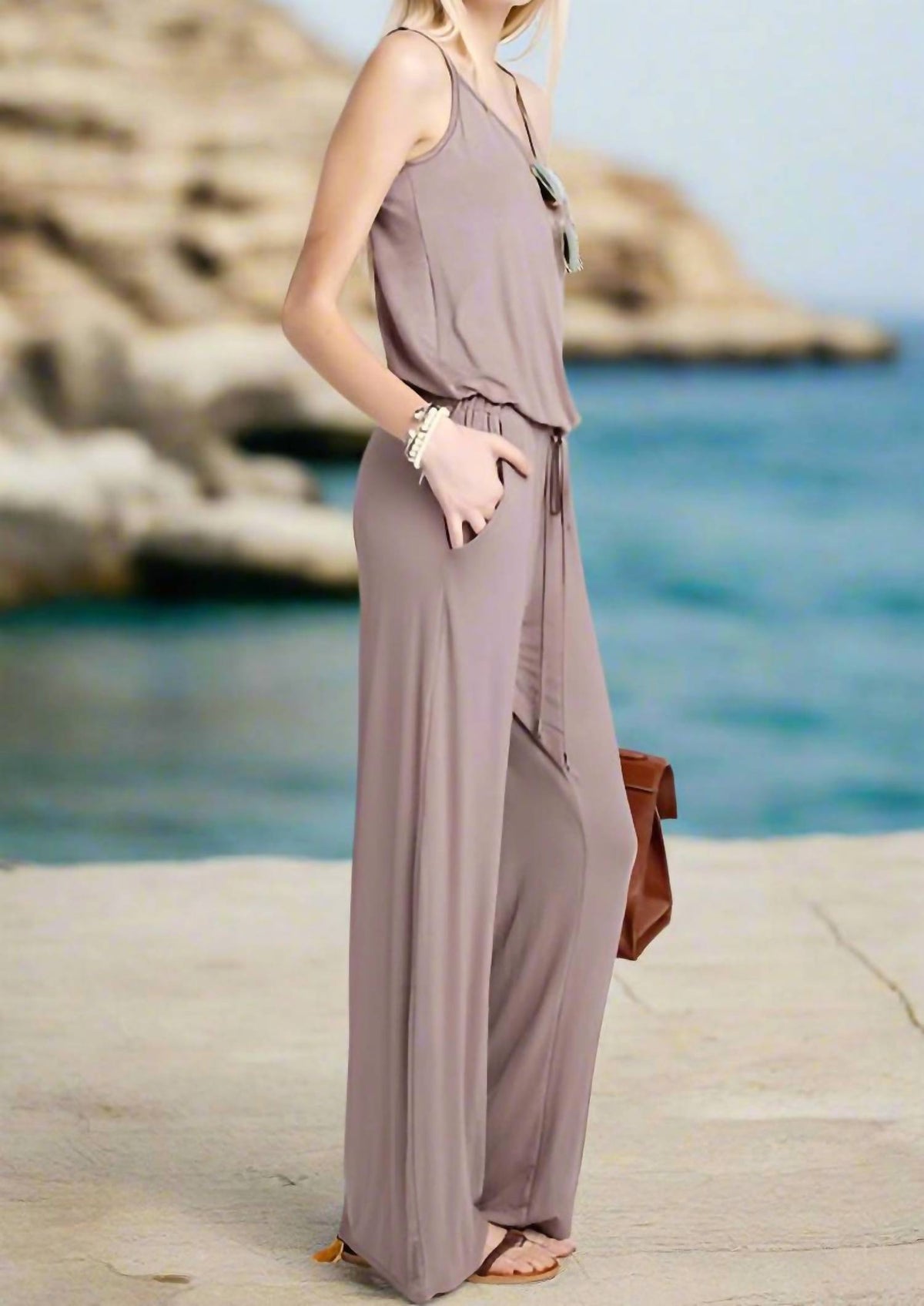 Soft Solid Jumpsuit