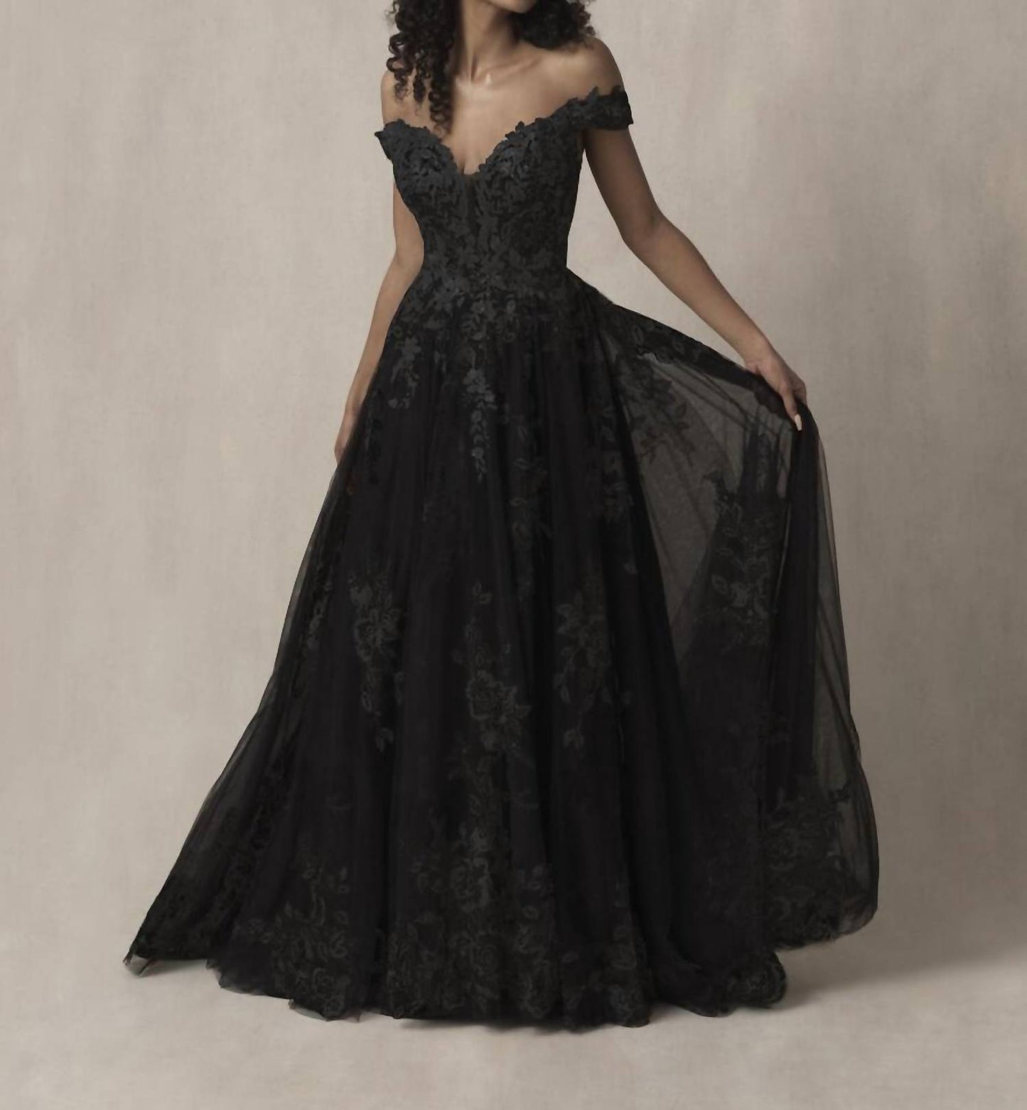 Off The Shoulder Bridal Gown