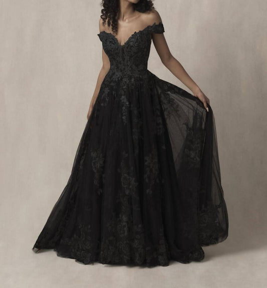 Off The Shoulder Bridal Gown