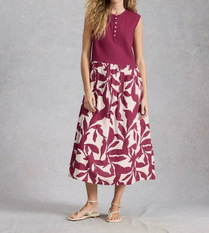 Shay Jersey Mix Dress