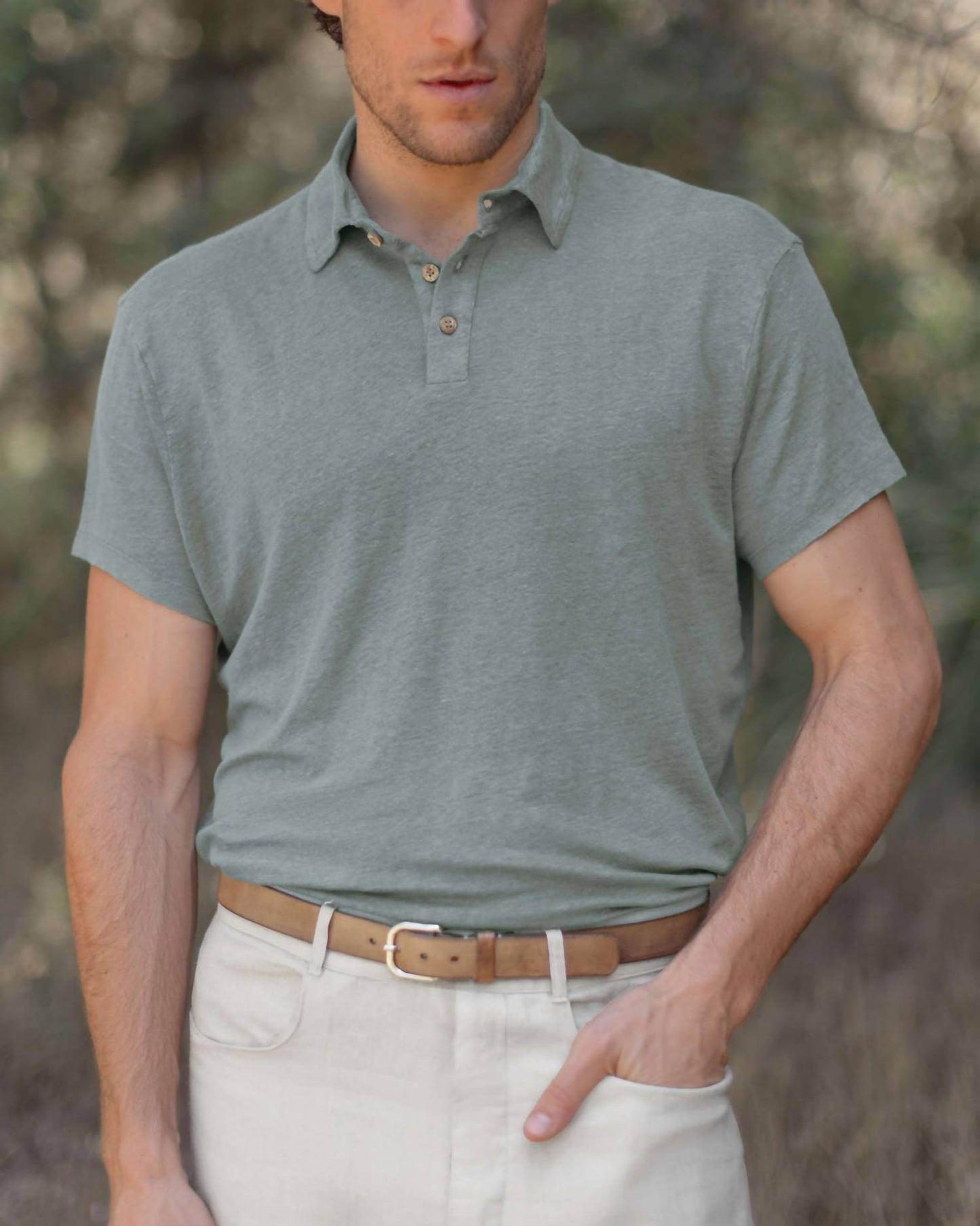 Alex Crane - Short Sleeve Knit Polo - Rack Hunt -