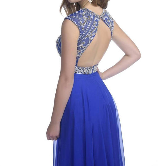 Scoopneck Sleeveless Maxi Sheath Dress