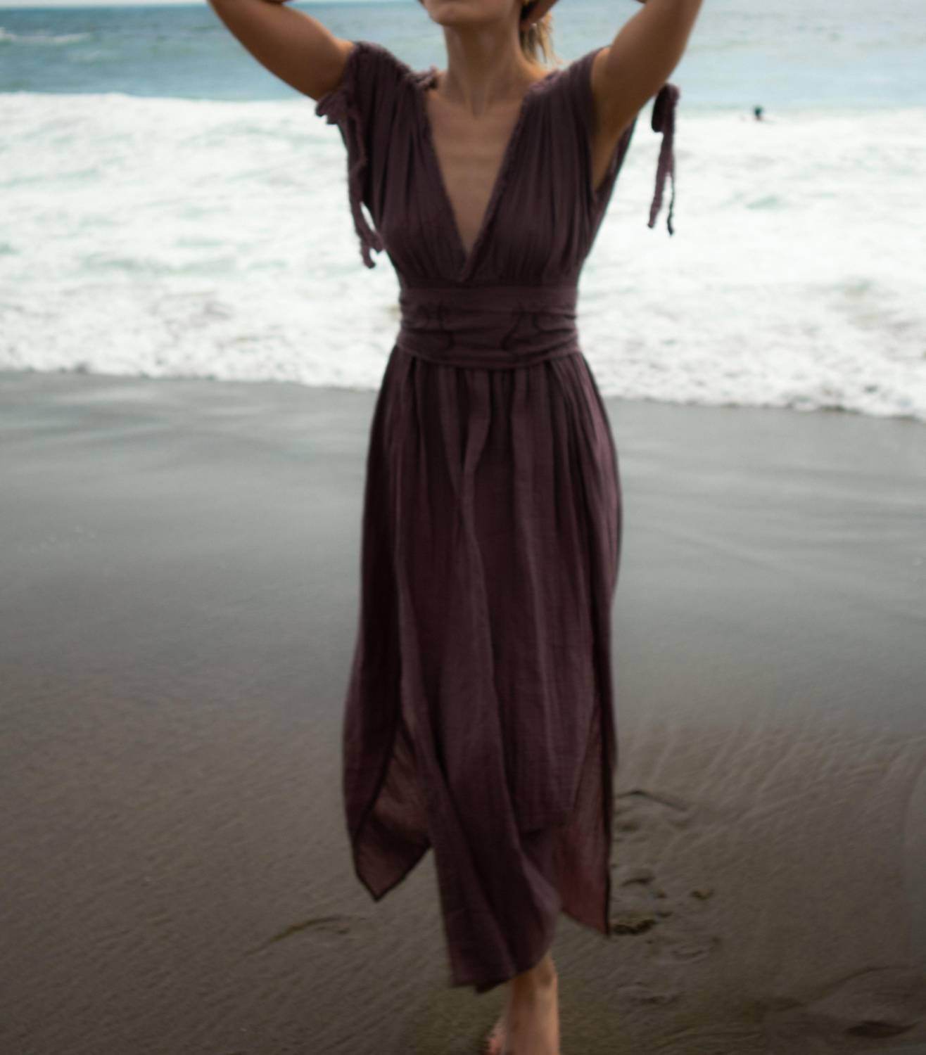 BLANCA - Shahmaran V-neck Dress - Rack Hunt -