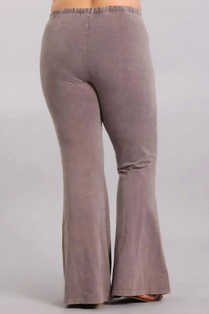 Chatoyant - Mineral Wash Bell Bottom Soft Pants - Rack Hunt