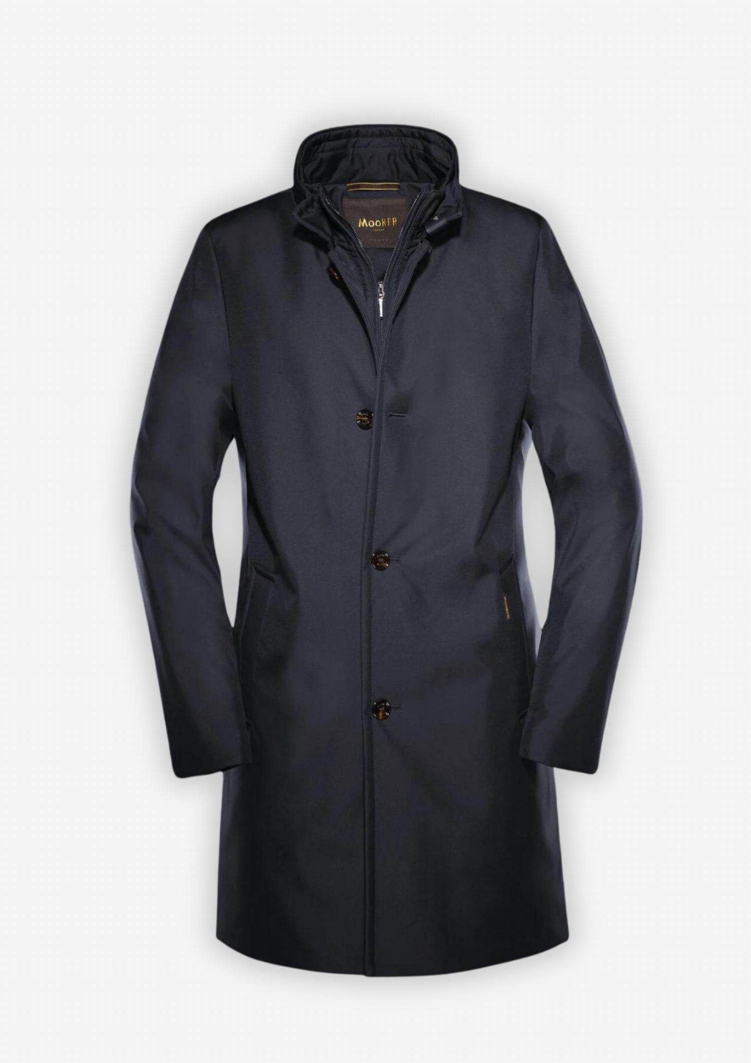 MooRER - Men's Berecci Midweight Overcoat - Rack Hunt
