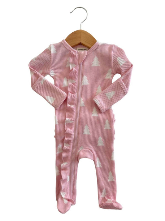 Kids Organic Zip Footie