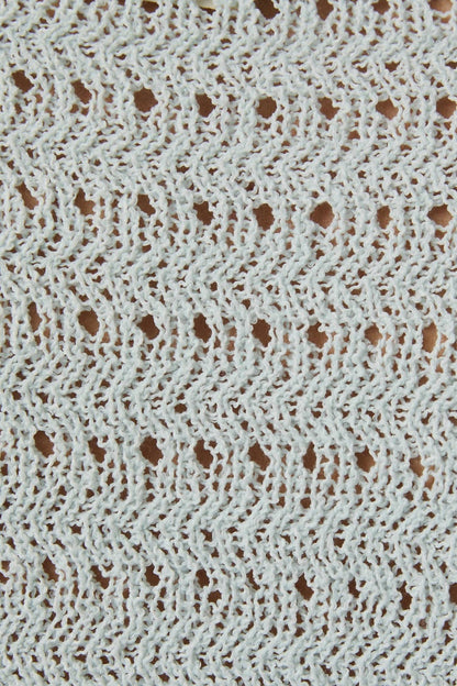 Alessia Open Weave Button Cardigan