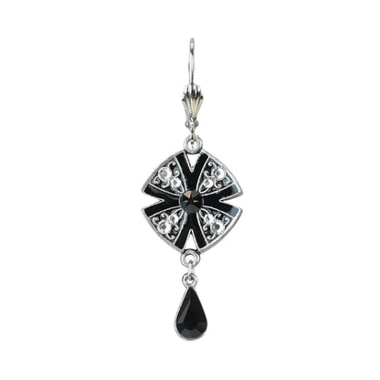 Women's Art Deco Teardrop Earrings