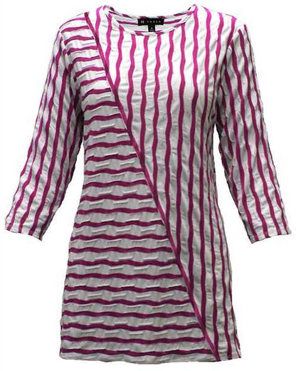 Women's Wavy Stripe Top