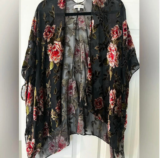 Women's Flowers Kimono