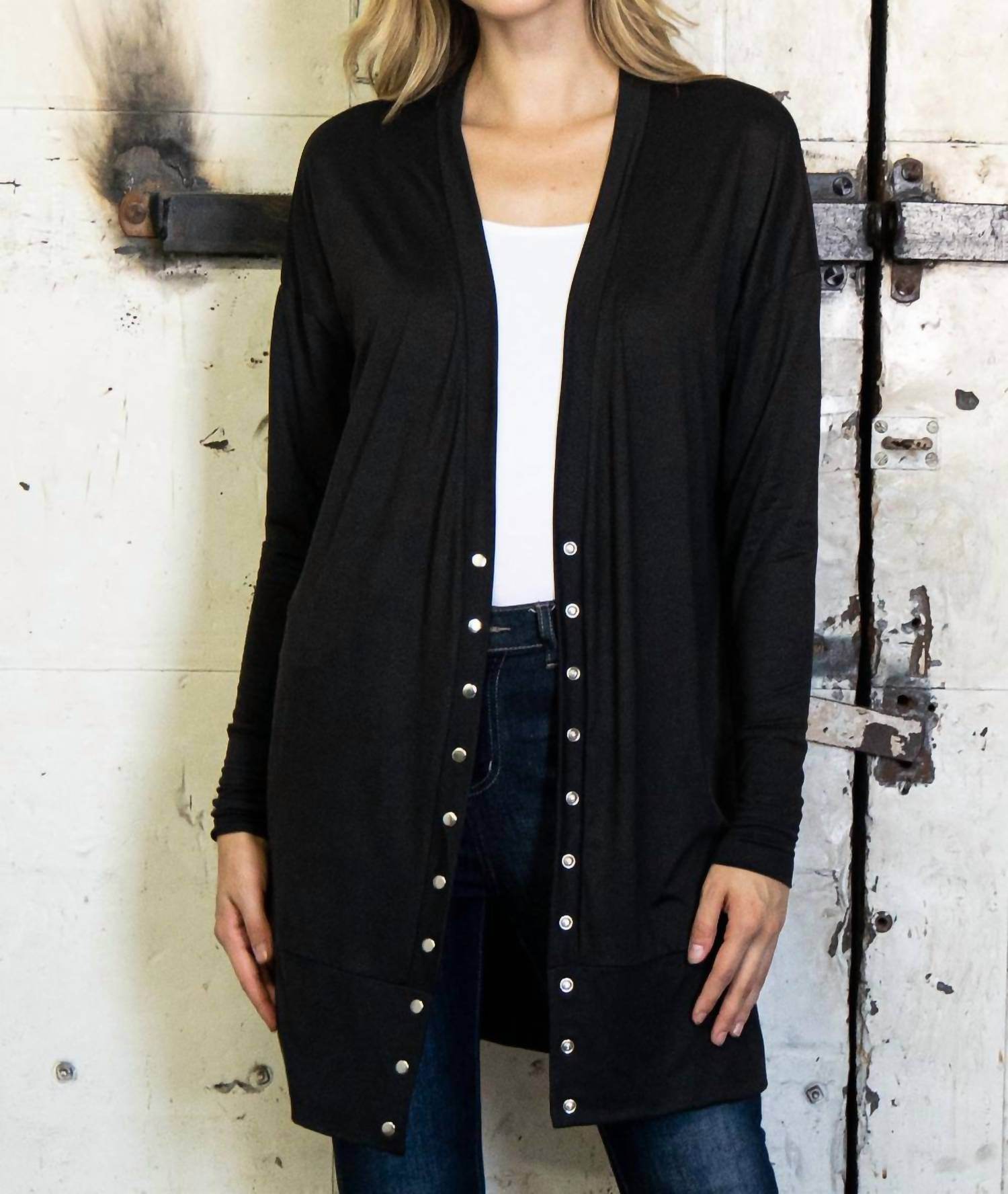 Ellis - Snap Cardigan - Rack Hunt -