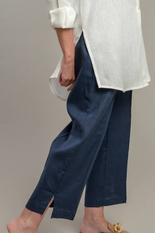 Classic Linen Capri