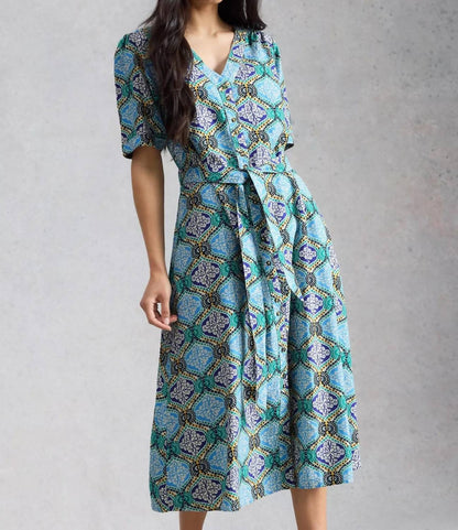 Val Linen Blend Dress