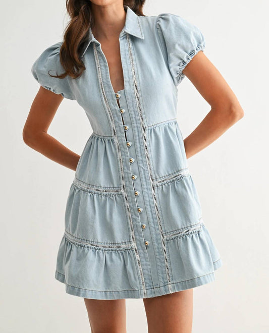 Taylor Denim Mini Dress