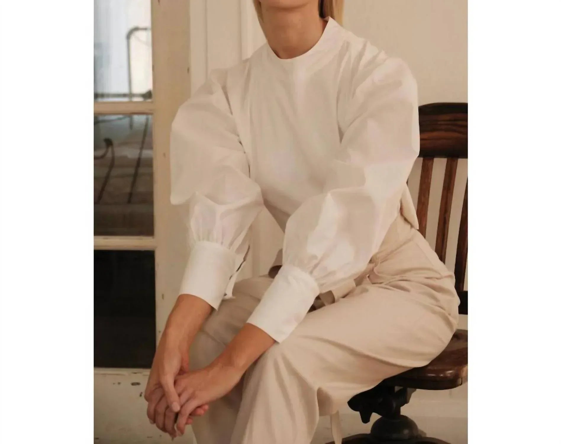The Femm - Pheme Long Sleeve Blouse - Rack Hunt