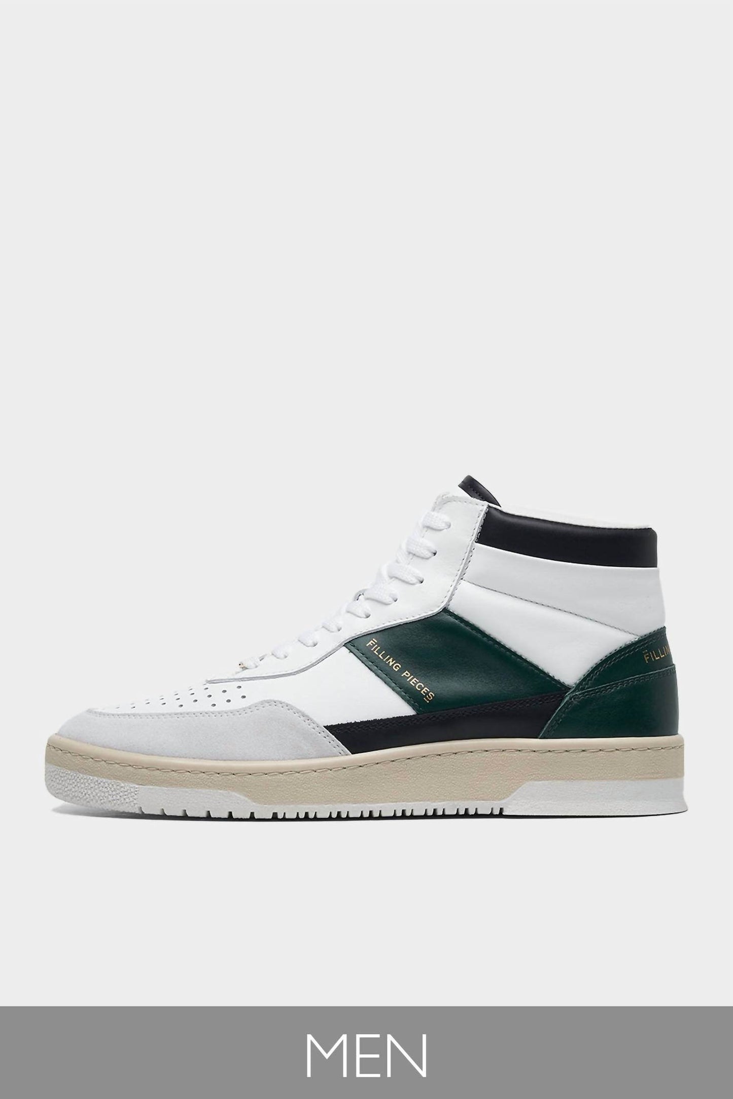 Filling Pieces - Men's Mid Ace Spin Sneaker - Rack Hunt