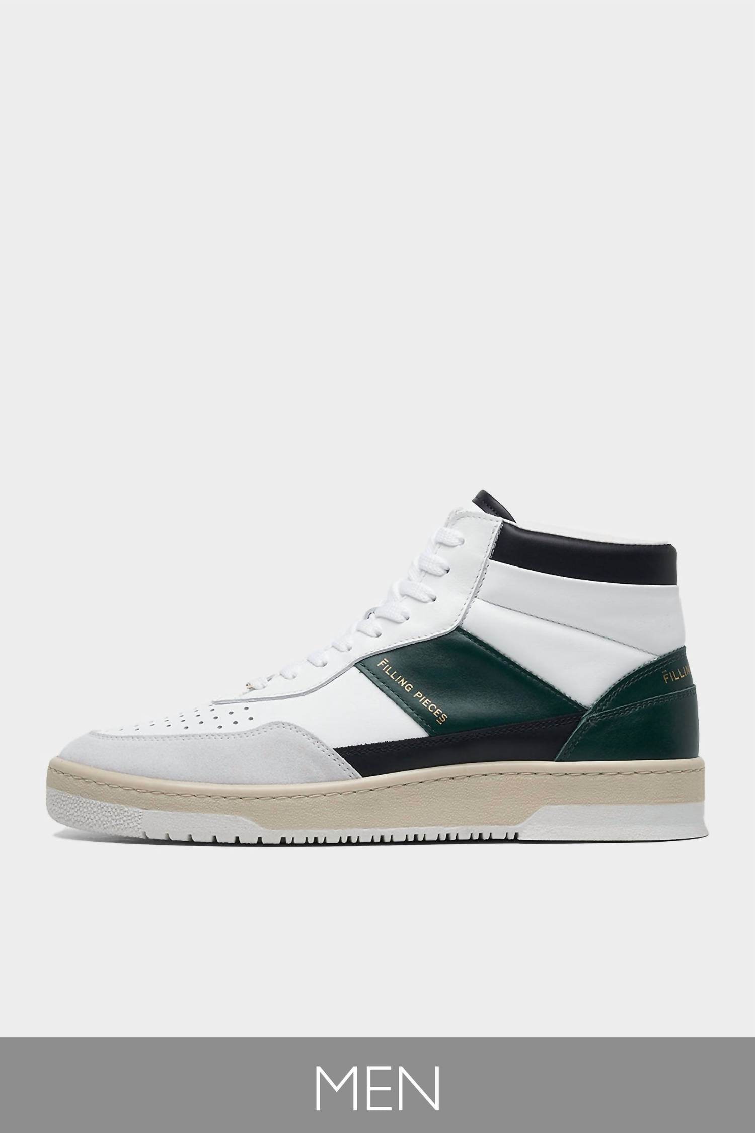 Filling Pieces - Men's Mid Ace Spin Sneaker - Rack Hunt