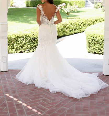 Fit-and-flare Wedding Dress