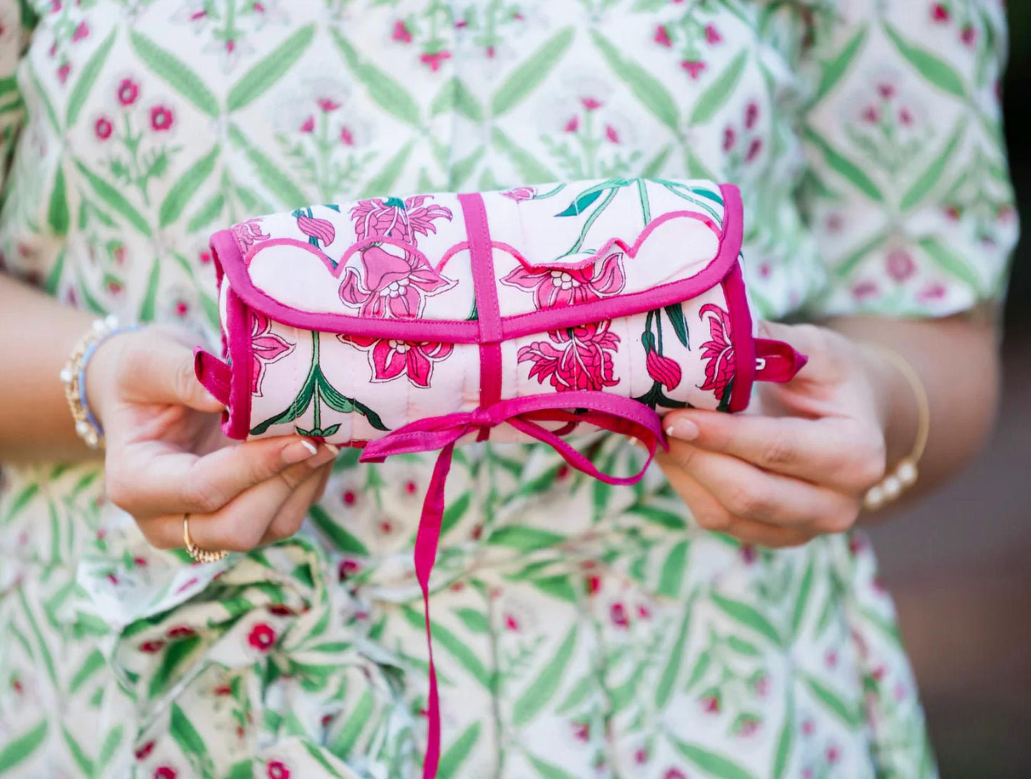 Women's Jewelry Roll Bag