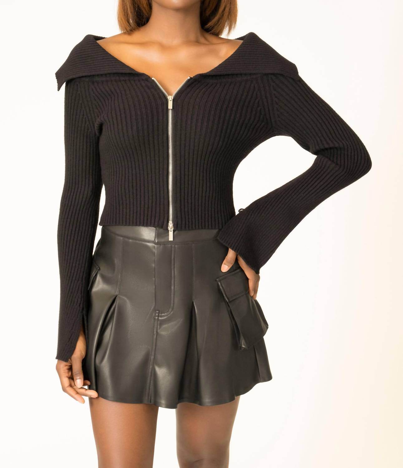 Area Stars - Annelle Off The Shoulder Sweater - Rack Hunt -