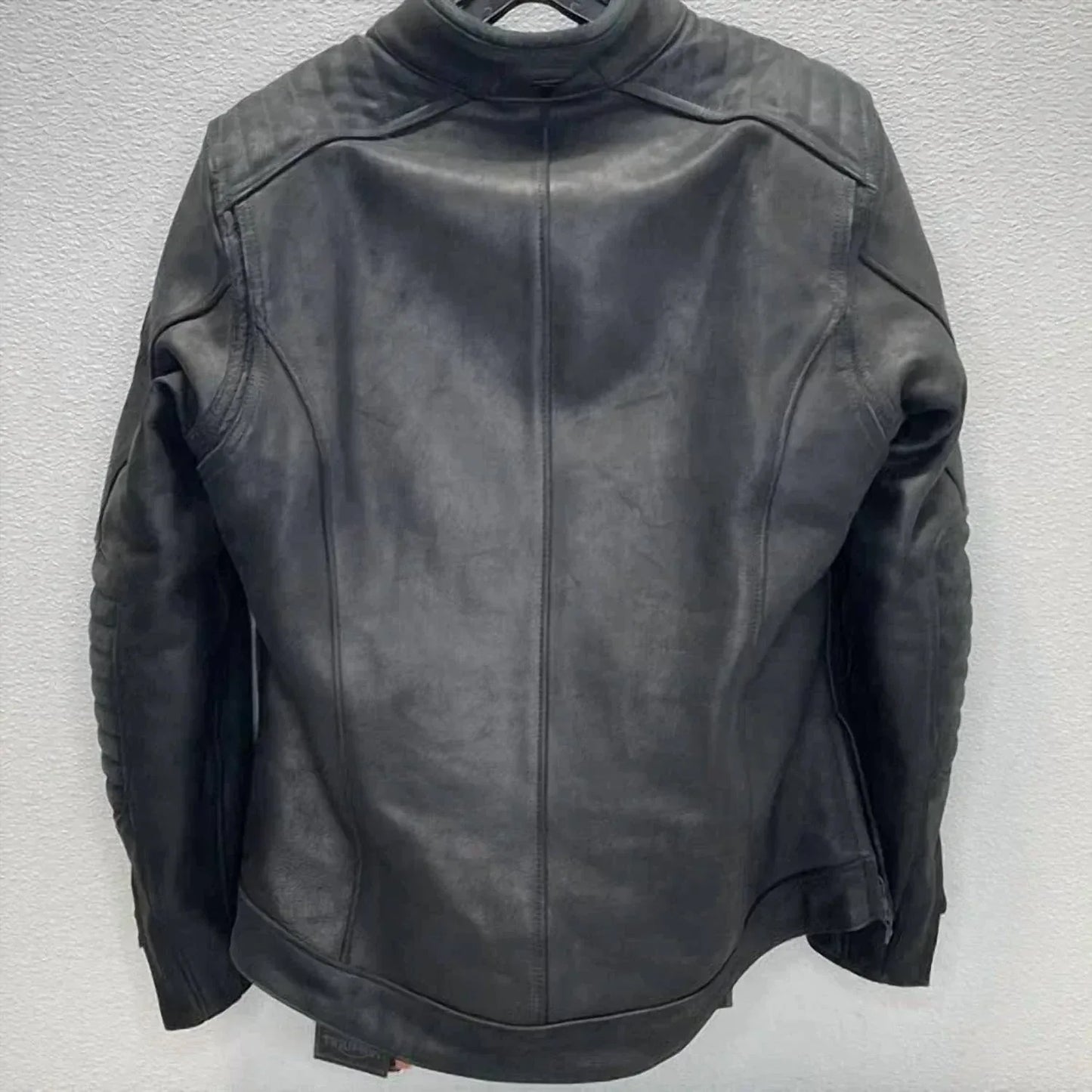 Triumph - Women’s Roxbury Leather Motorcycle Jacket - Rack Hunt