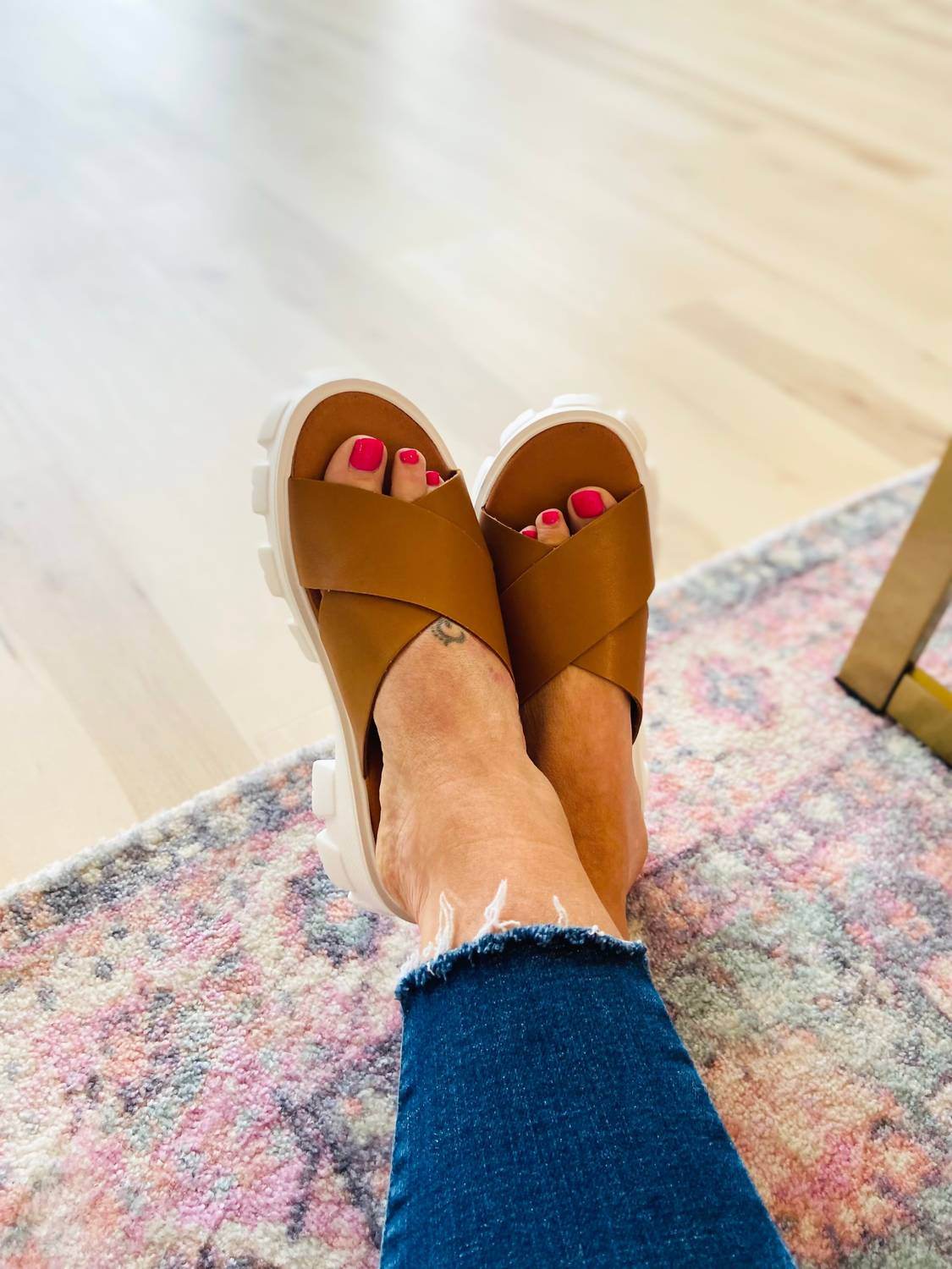 G Stylez - Women's Lug Sole Sandals - Rack Hunt