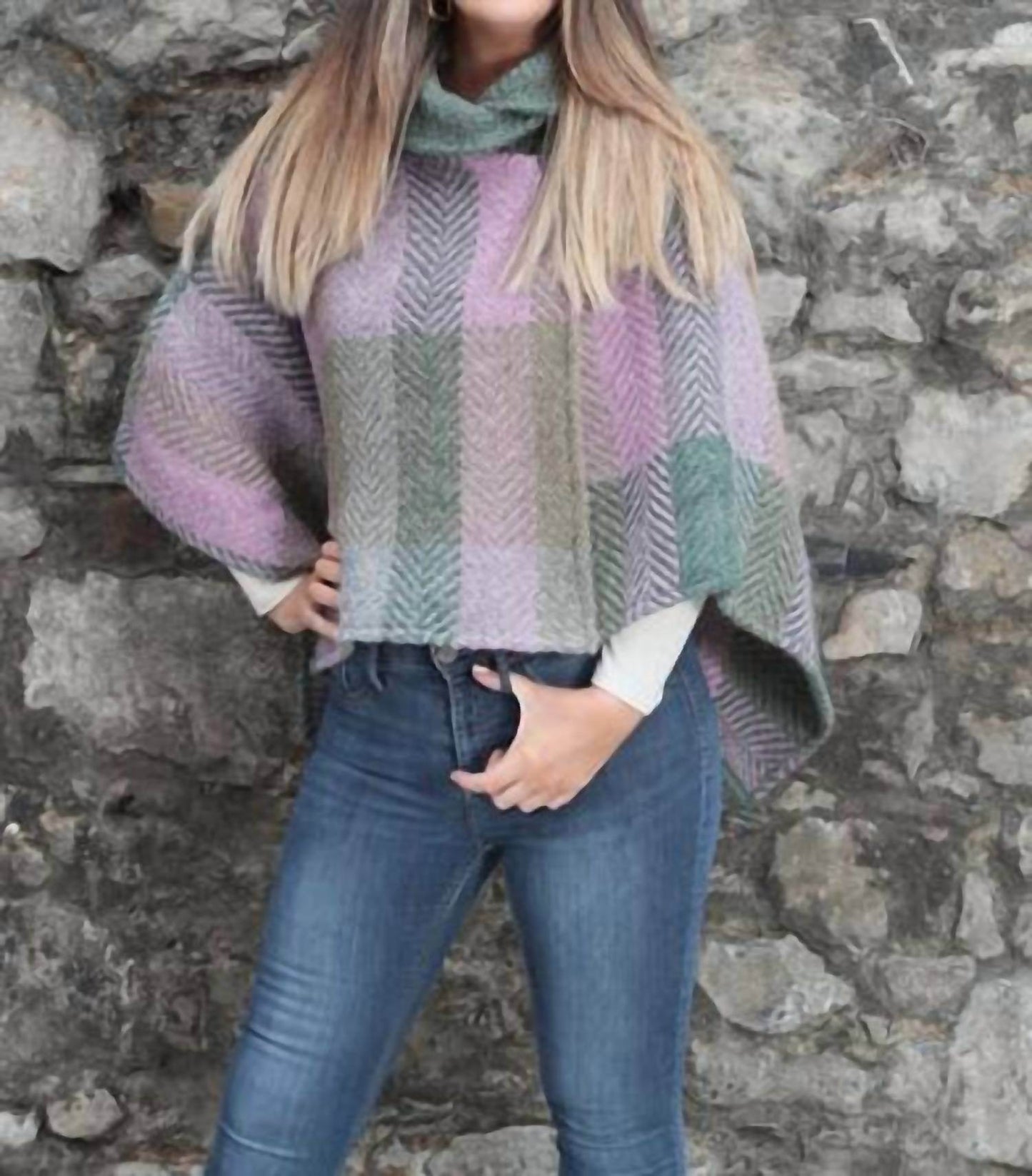 Branigan Weavers - Shawl Collar Poncho - Rack Hunt -