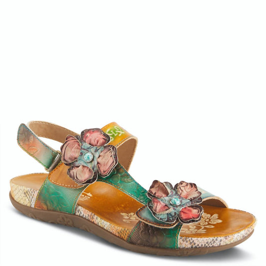 Women's L'artiste Erica Flowered Walking Sandal