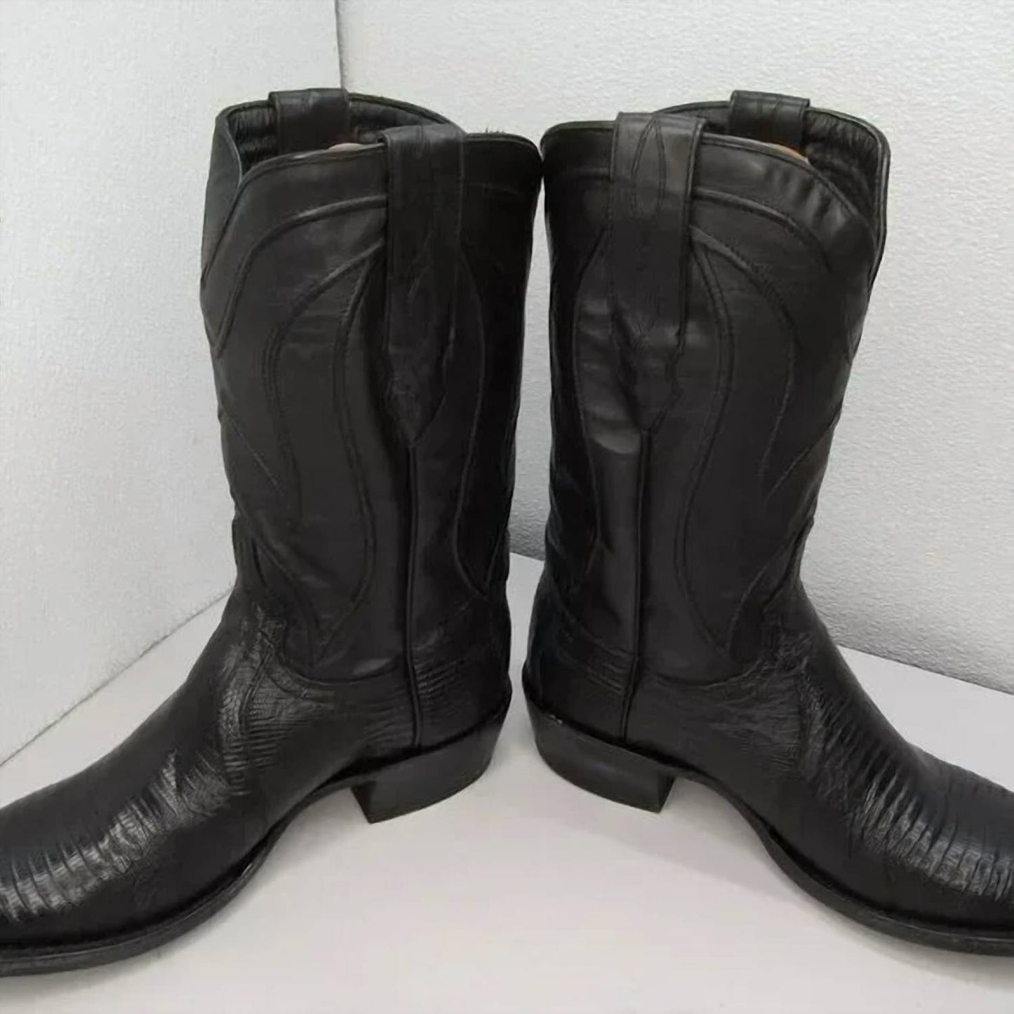 Men's Teju Lizard Western Cowboy Boots - Wide