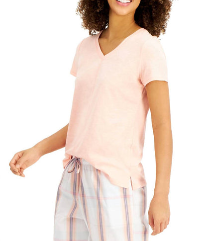 Sleepwear V Neck Pajama Top